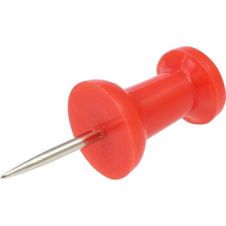 Hillman Hillman Red Push Pins 16 pk 122642